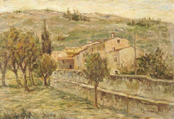 Paesaggio collinare di Garda