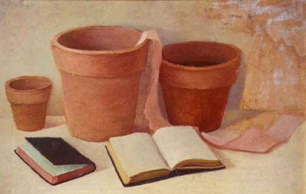 Natura morta con libri